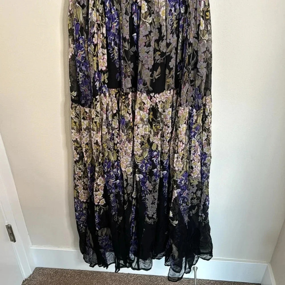 Anthropologie Floreat Adelia Maxi Floral Dress Size 12 - Picture 10 of 12